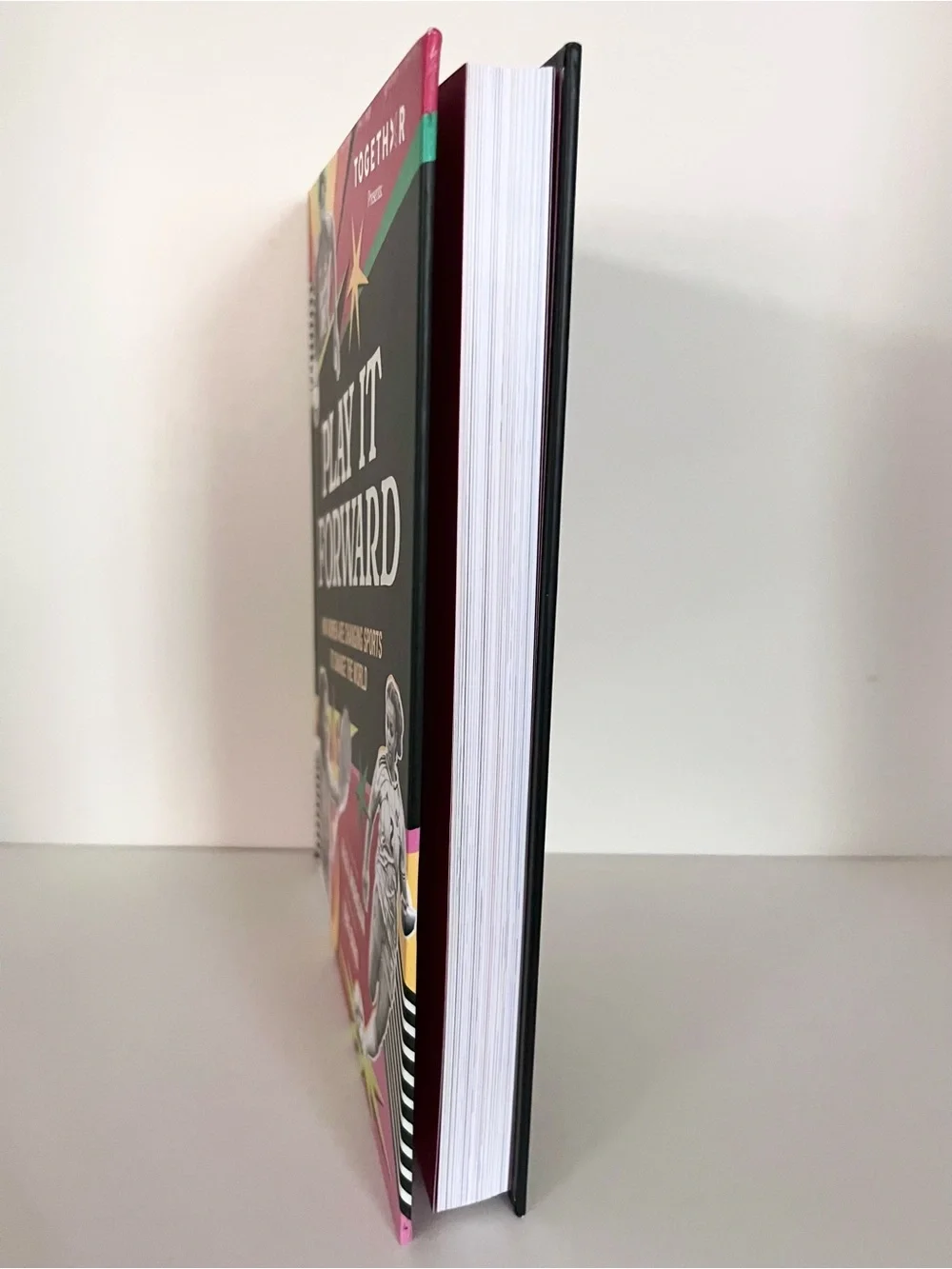 Women in sports hardcover book full color